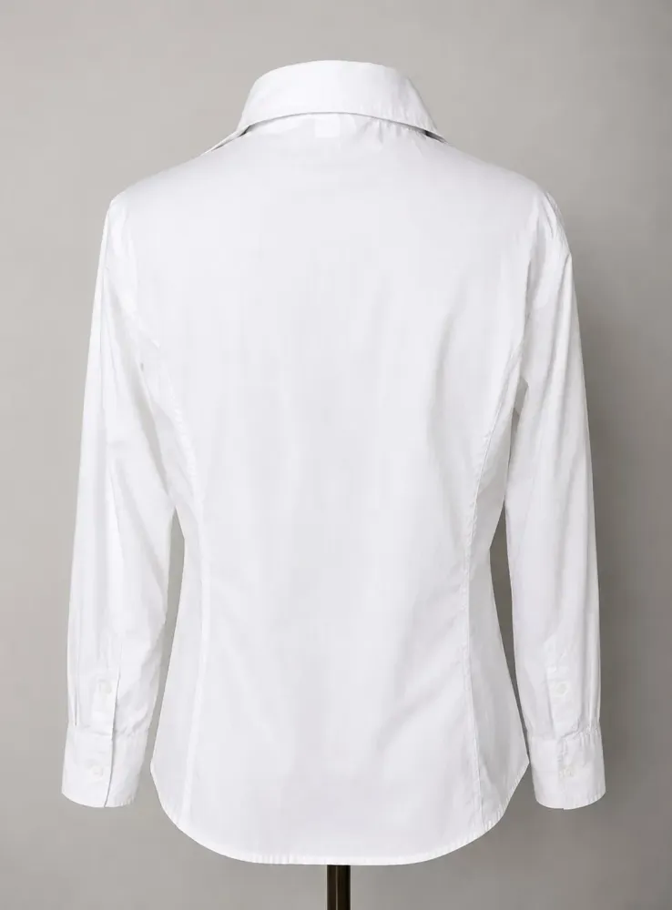 Camisa feminina Zara puro algodão