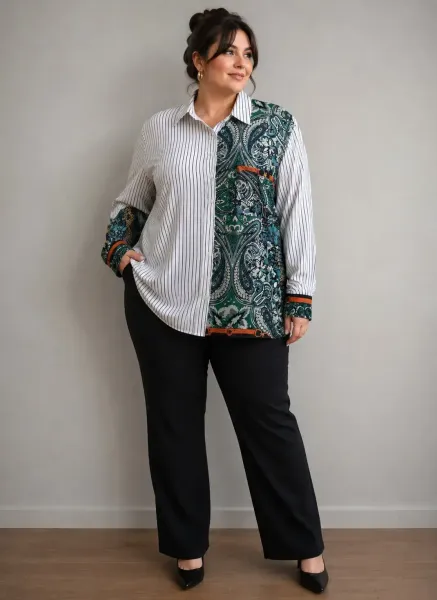 Camiisa nova feminina social Zara