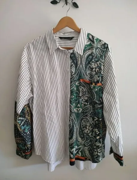 Camiisa nova feminina social Zara