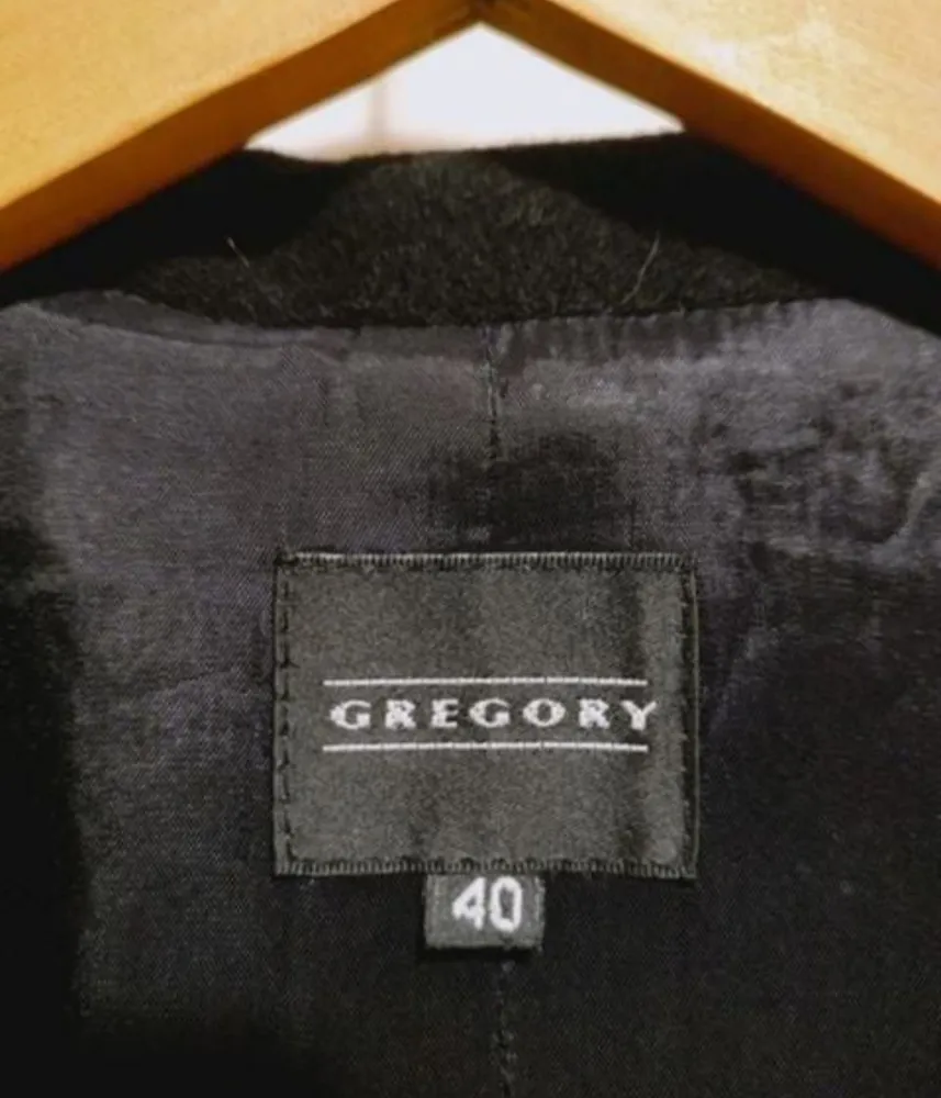 Sobretudo Gregory Feminino em Lã Batida e Cashmere tam 40