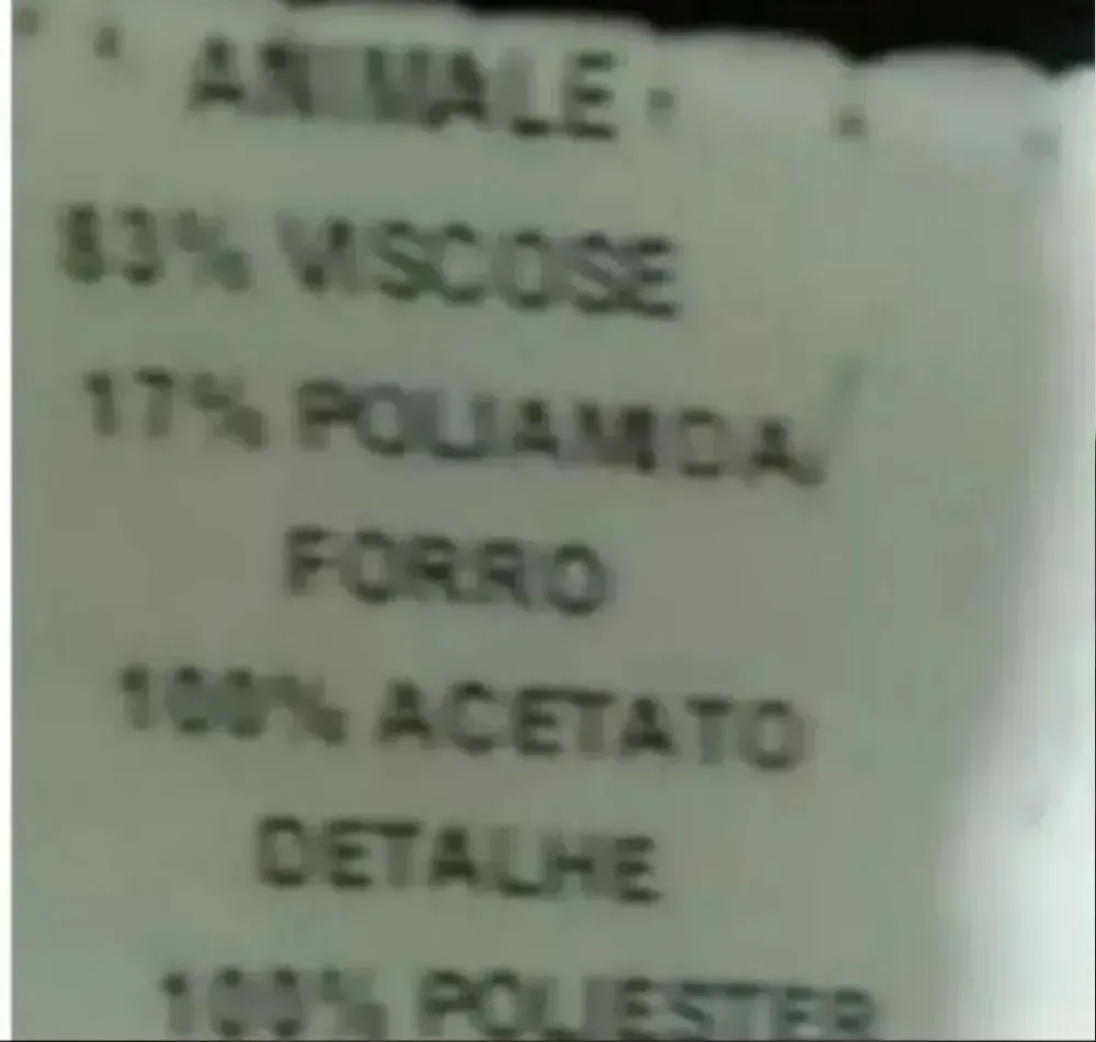 Casaquinho Animale Feminino preto tam 40