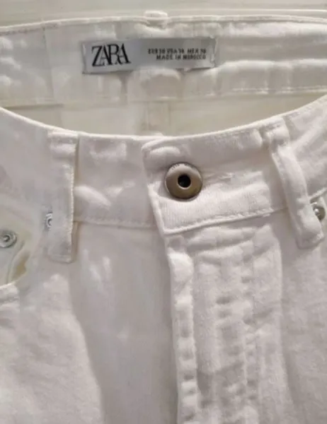 Calça Jeans Masculina Zara Slim Fit veste 36