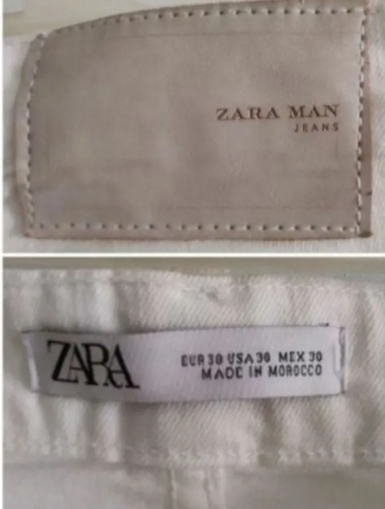 Calça Jeans Masculina Zara Slim Fit veste 36