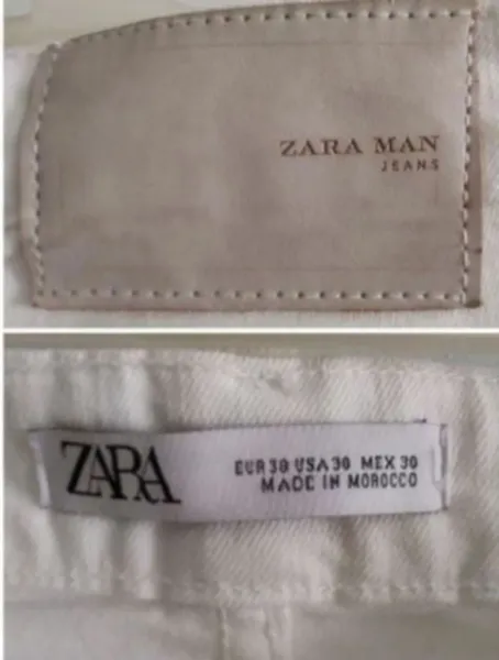 Calça Jeans Masculina Zara Slim Fit veste 36