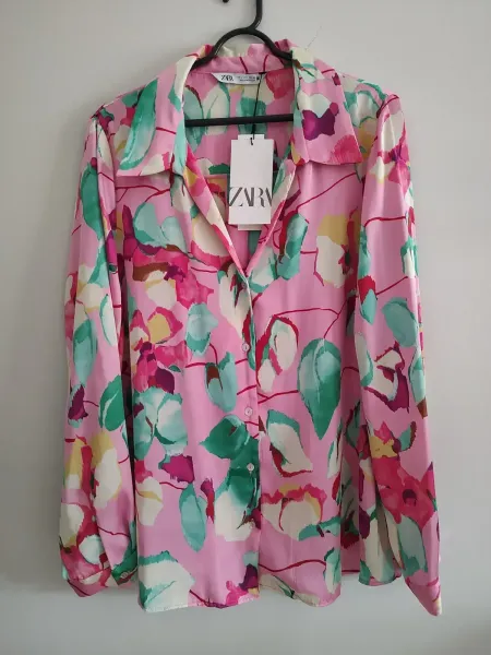 Camisa feminina Zara Nova