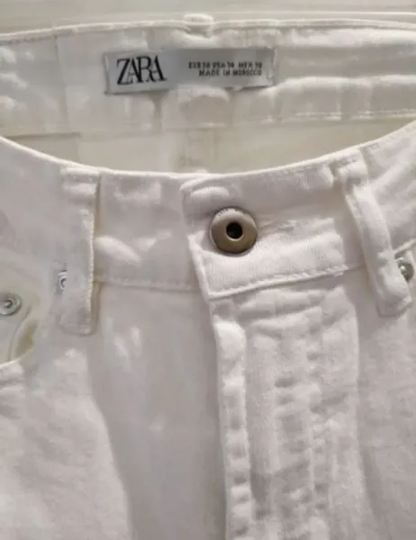 Calça Jeans Masculina Zara Slim Fit veste PP
