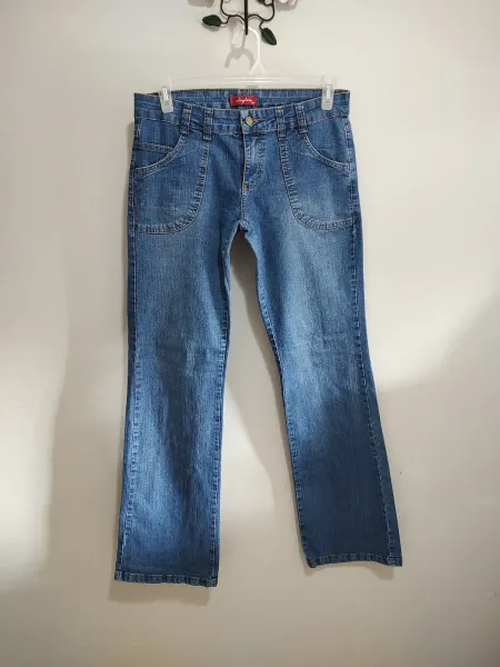Calça jeans feminina Jinglers tam 46