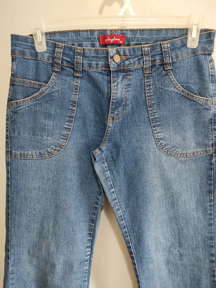 Calça jeans feminina Jinglers tam 46