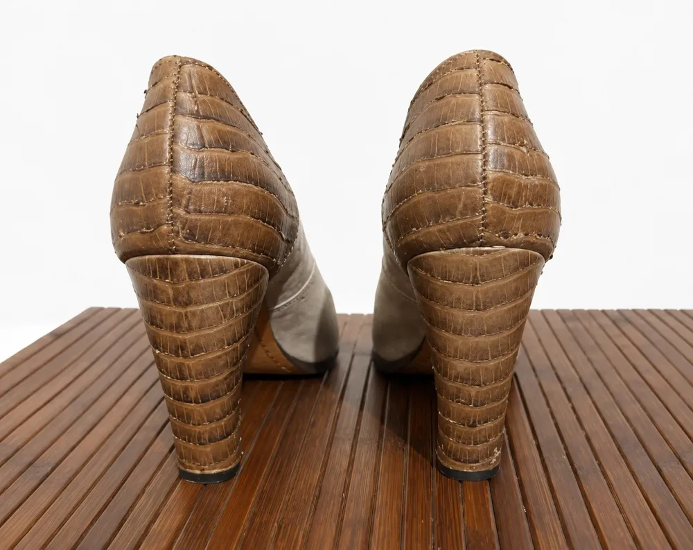 Peep Toe Carmim Tam 36 Salto 10cm
