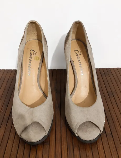 Peep Toe Carmim Tam 36 Salto 10cm