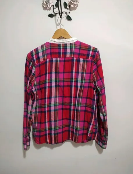 Camisa US Polo Assn Feminino Xadrez Tam G