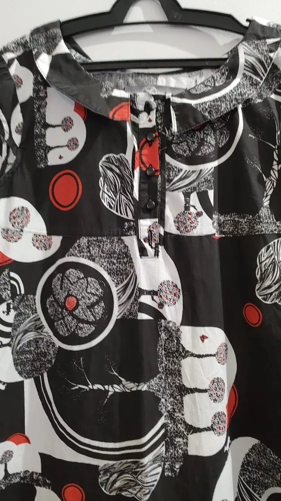 Vestido Hering novo puro algodão estampa de elefantes Tam P