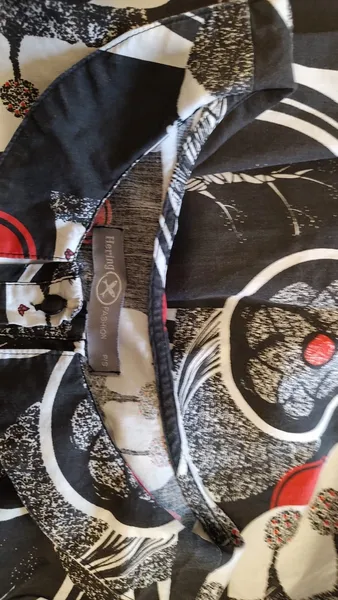 Vestido Hering novo puro algodão estampa de elefantes Tam P