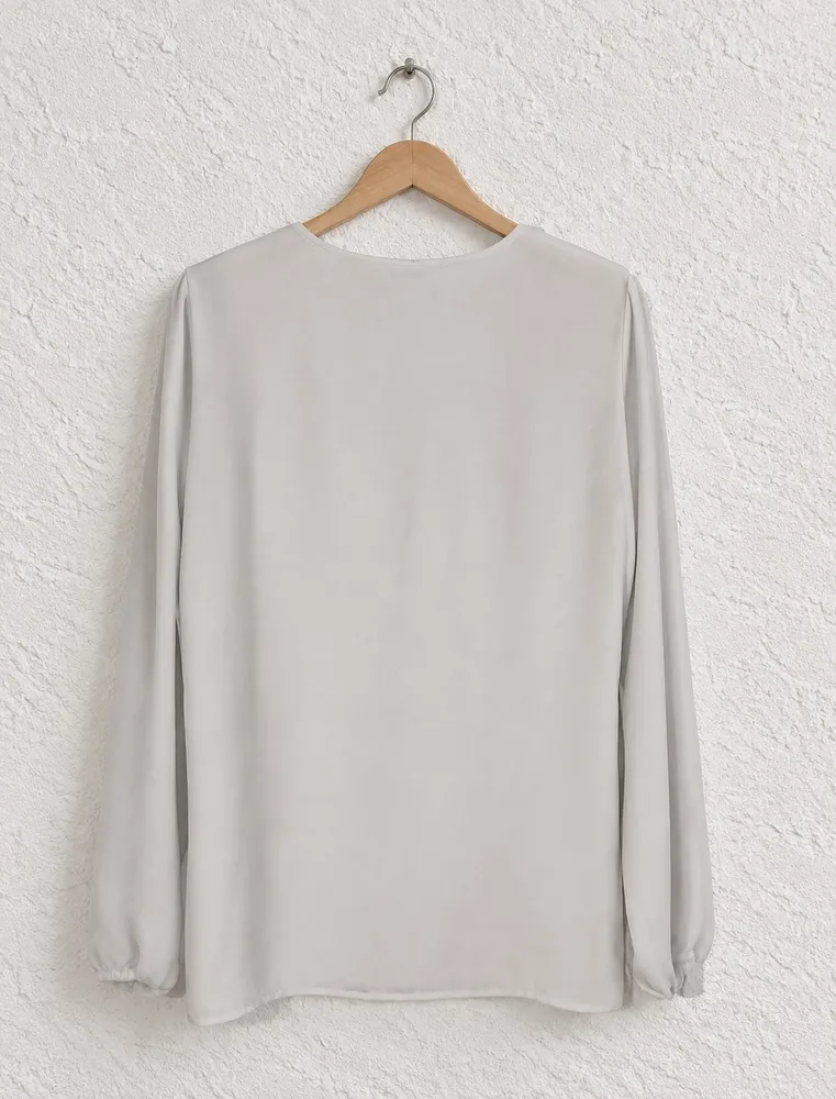Blusa Feminina Nine West Tam. PP com Leve Transparência