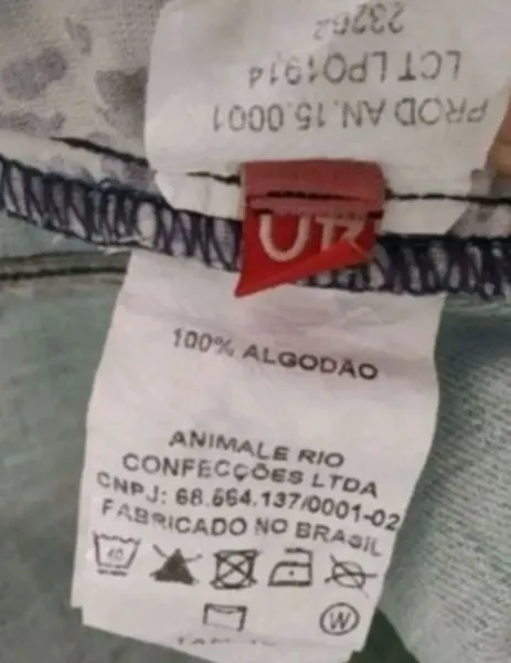 Colete Animale Jeans Feminino com Spikes Tam 40