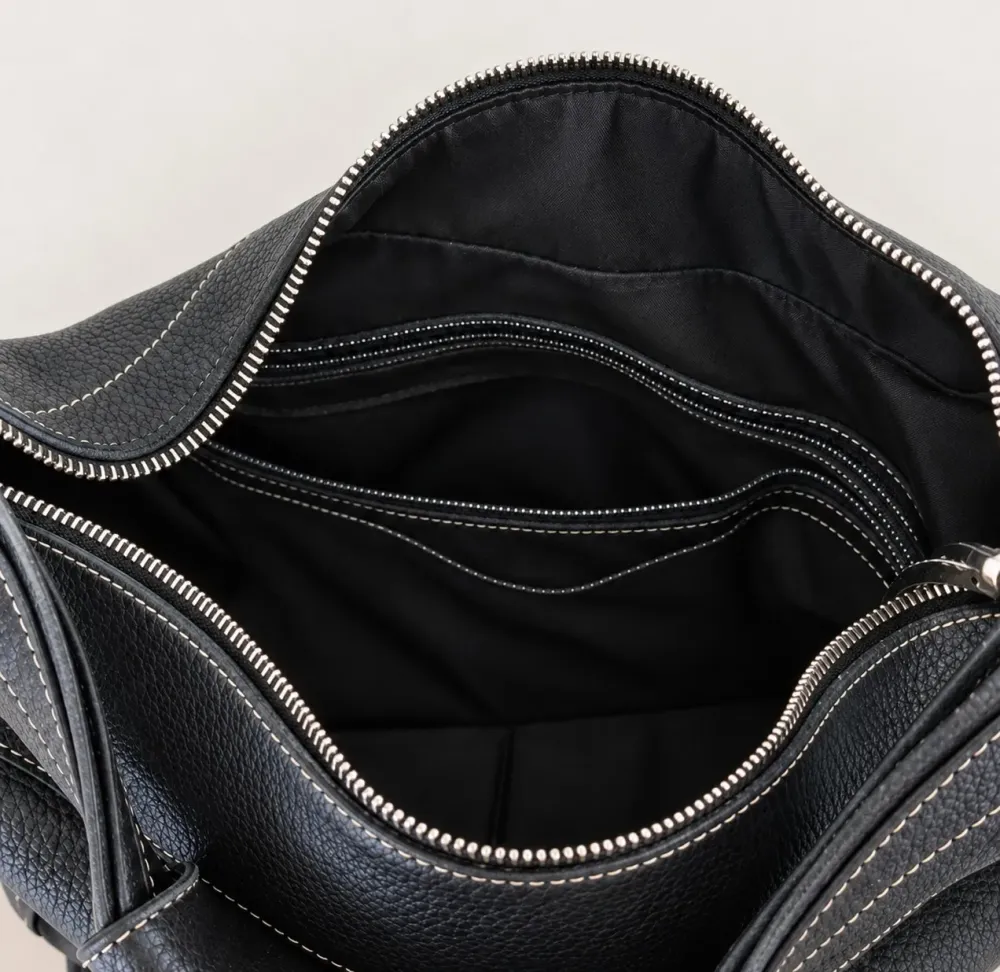 Bolsa Original Tods em couro legítimo preto