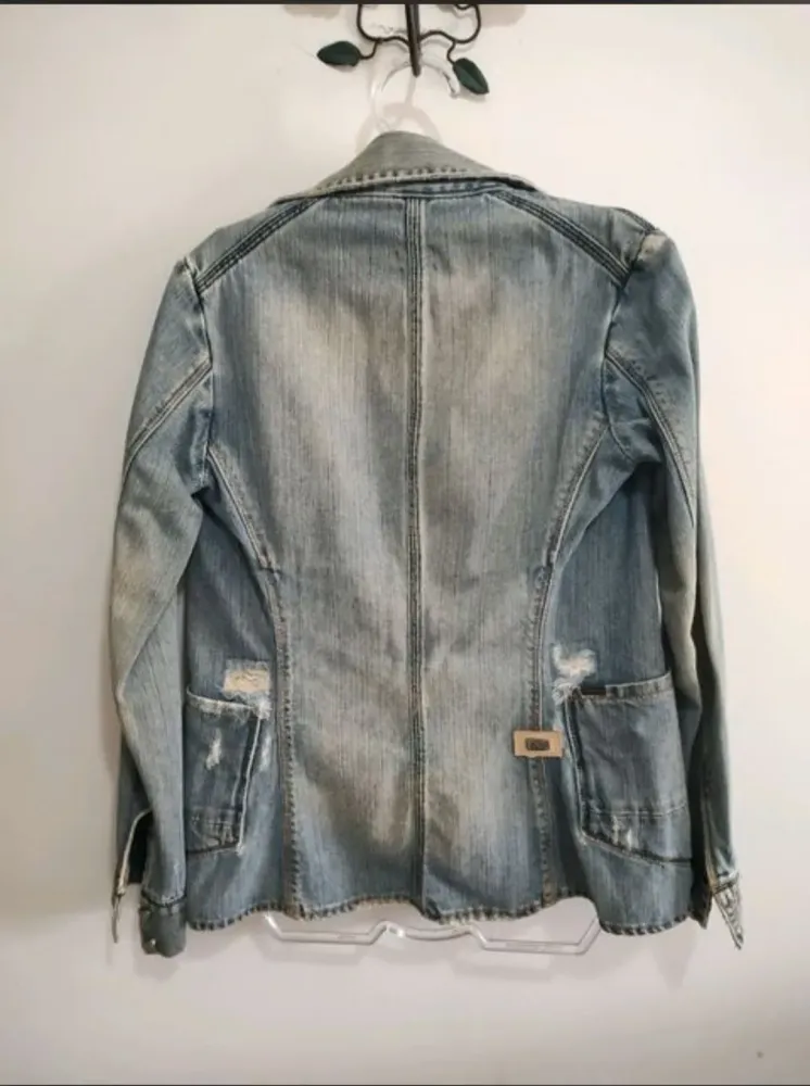 Blazer Jeans John John Feminino Tam. 38