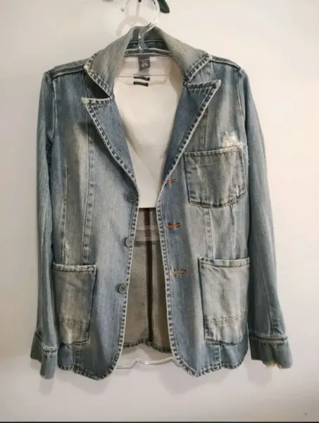 Blazer Jeans John John Feminino Tam. 38