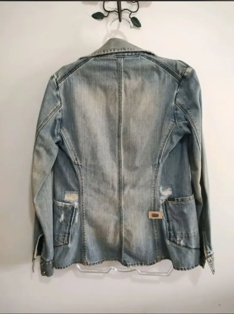 Blazer Jeans John John Feminino Tam. 38