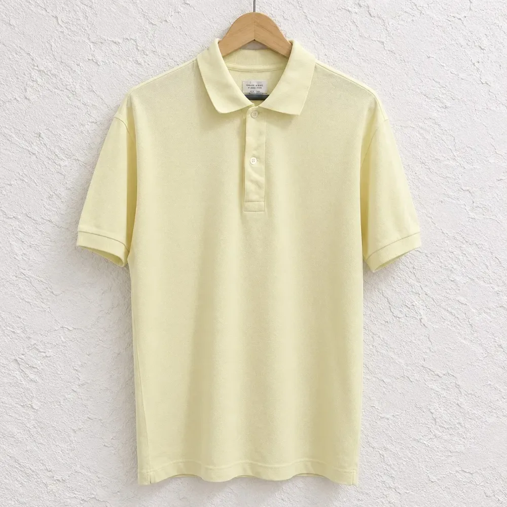 Camisa Polo United Colors Of Benetton Masculina Amarela