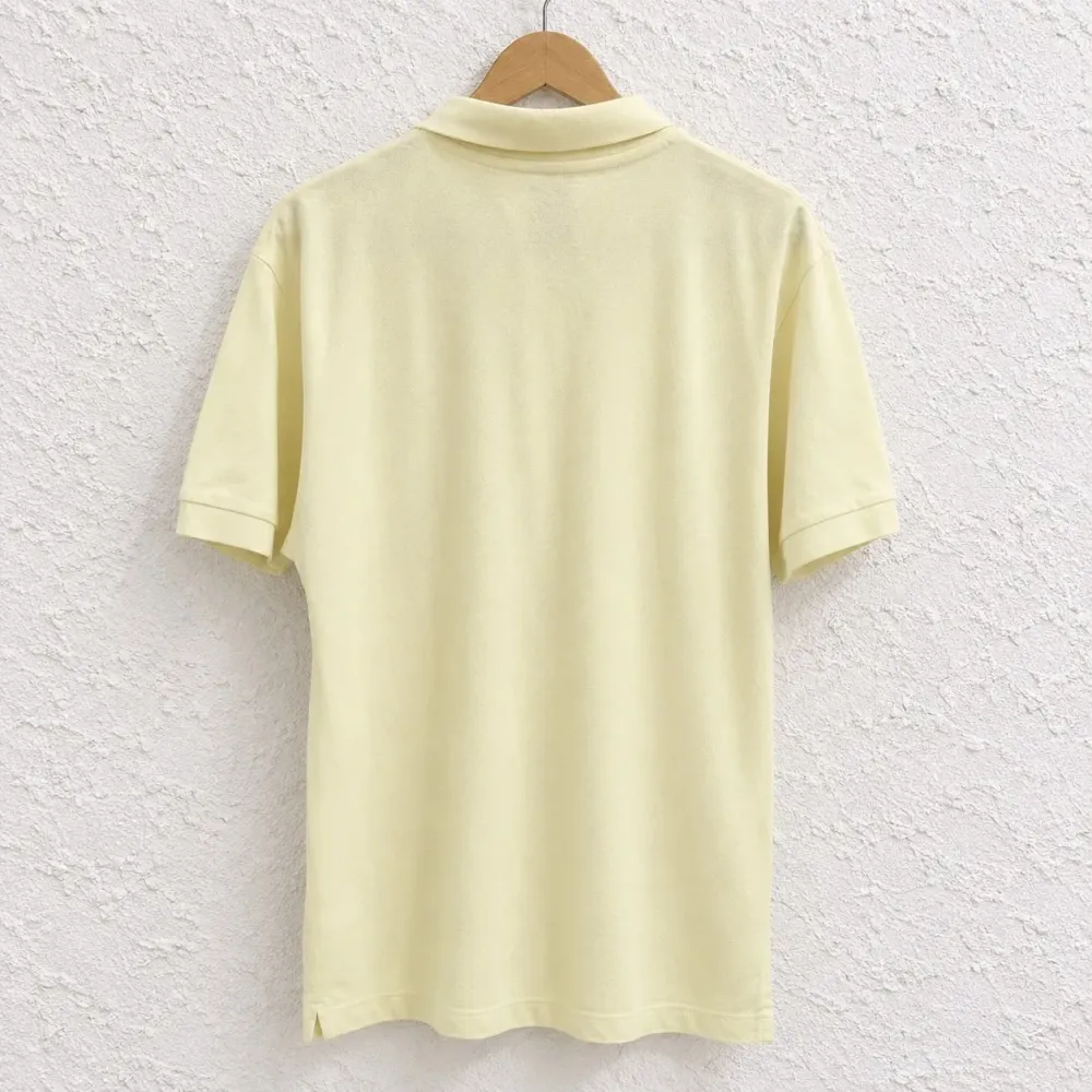 Camisa Polo United Colors Of Benetton Masculina Amarela