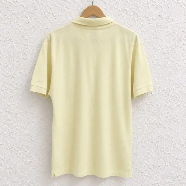 Camisa Polo United Colors Of Benetton Masculina Amarela