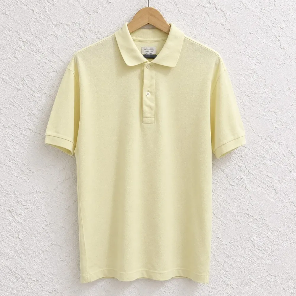 Camisa Polo United Colors Of Benetton Masculina Amarela