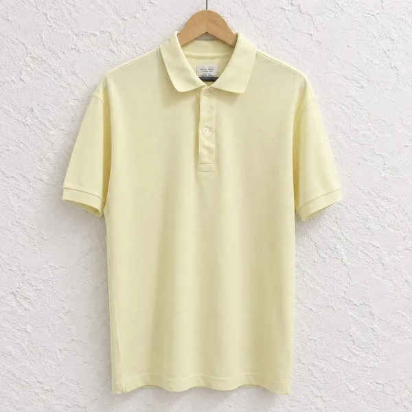 Camisa Polo United Colors Of Benetton Masculina Amarela