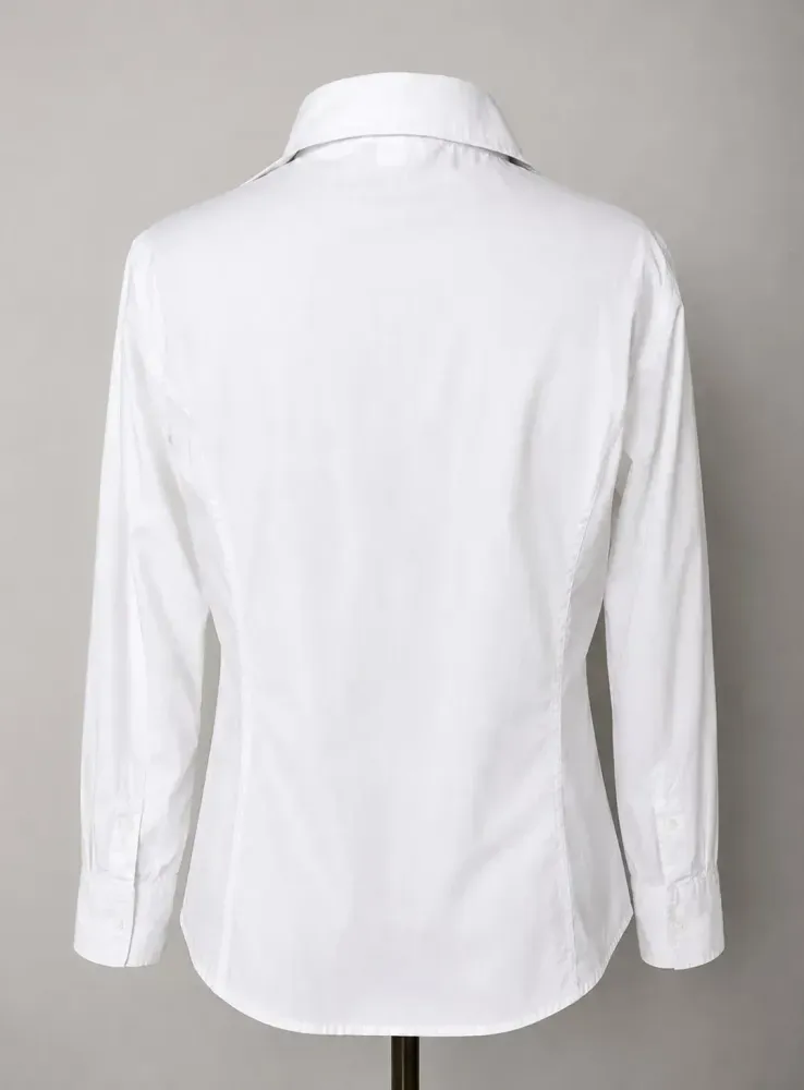 Camisa feminina Zara puro algodão
