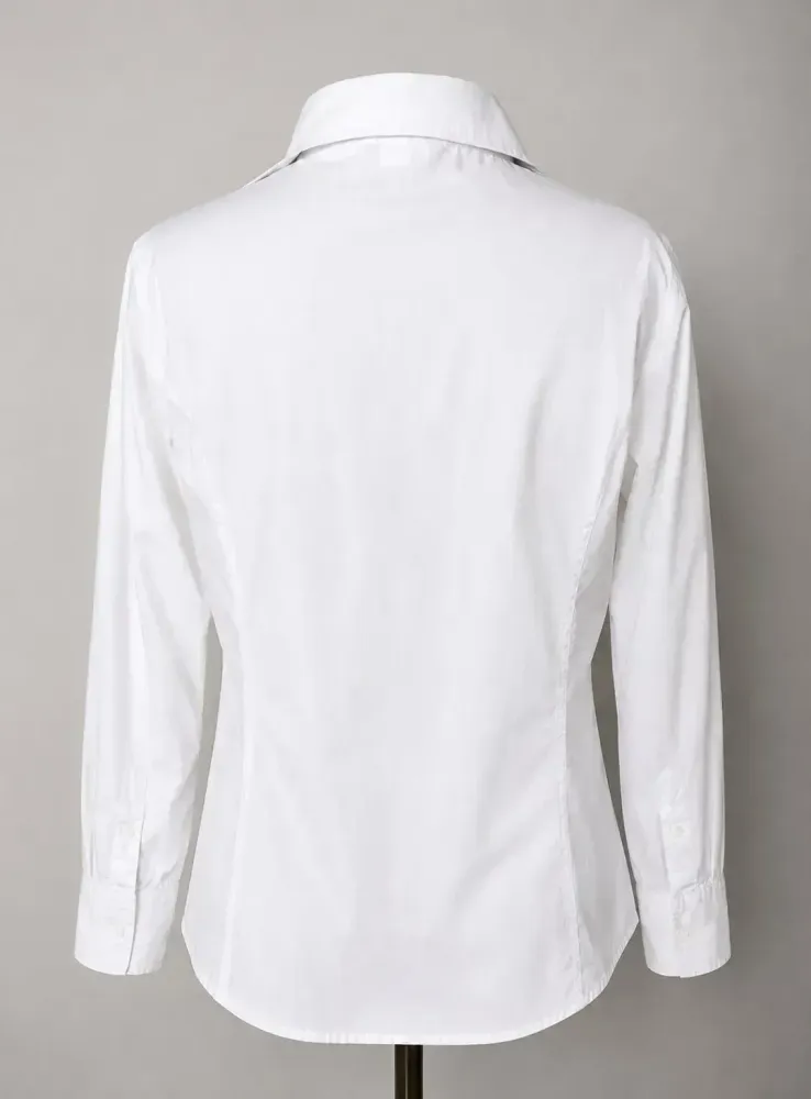 Camisa feminina Zara puro algodão