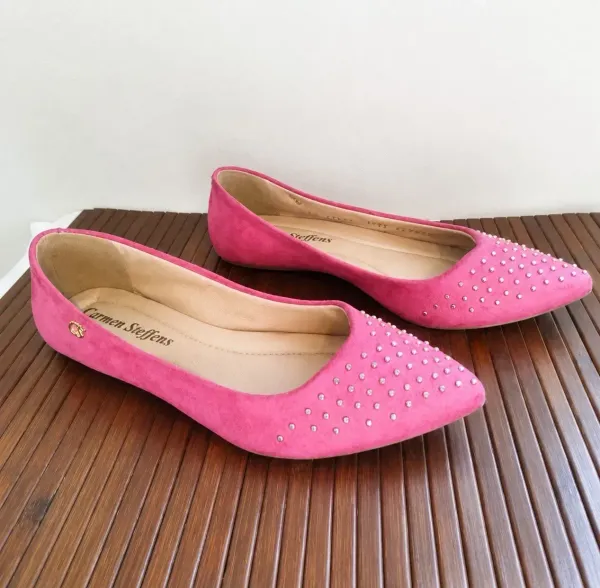 Sspatilha Carmem Steffens pink tam 37
