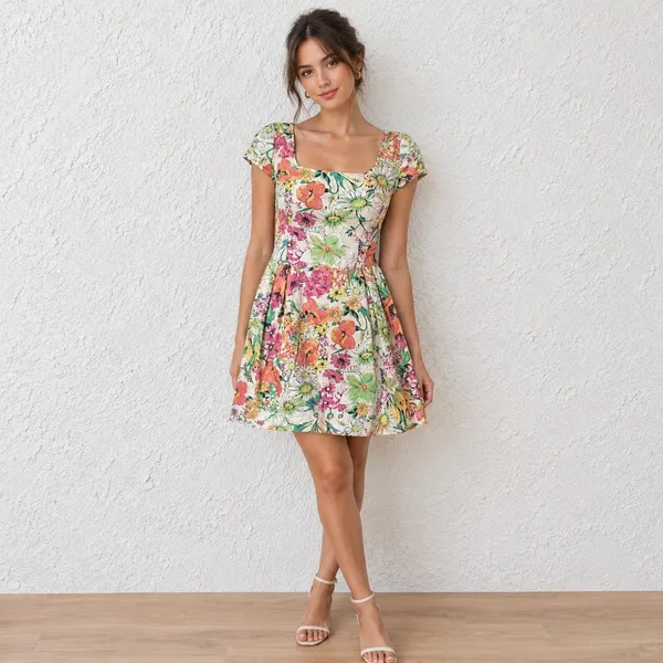 Vestido Gregory Floral Veste 34