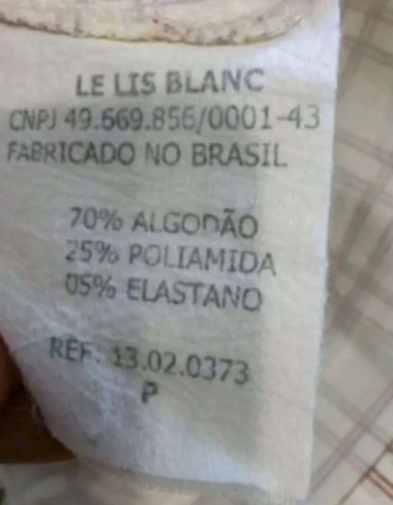 Camisa Le Lis Blanc  nova - Tam. P