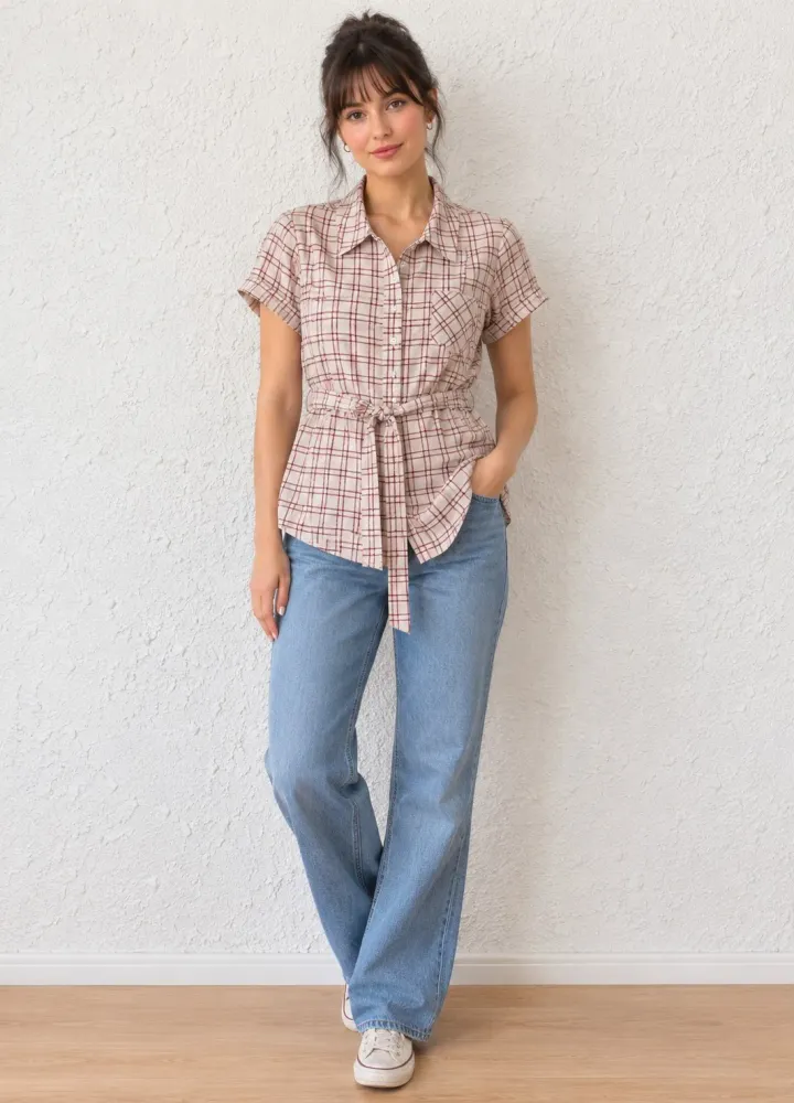 Camisa Le Lis Blanc Xadrez