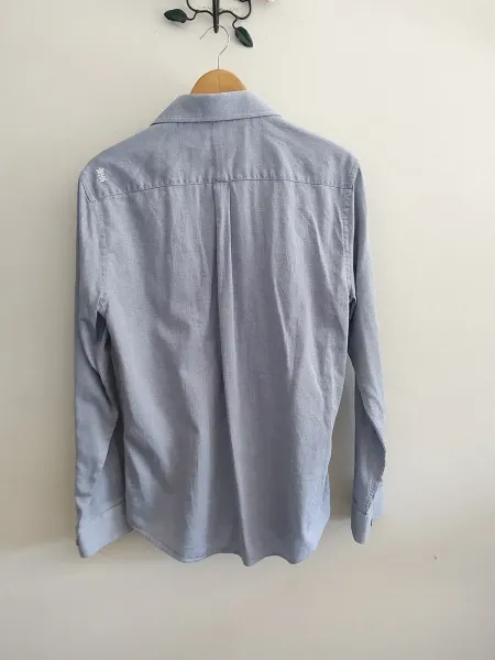 Camisa Sérgio K masculina azul veste m