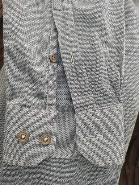Camisa Sérgio K masculina azul veste m