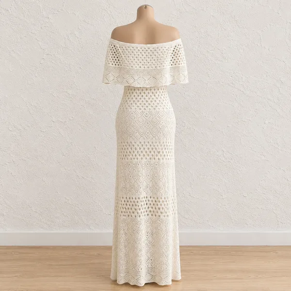 Vestido novo em crochê besta 34/36