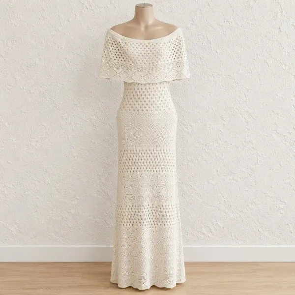 Vestido novo em crochê besta 34/36