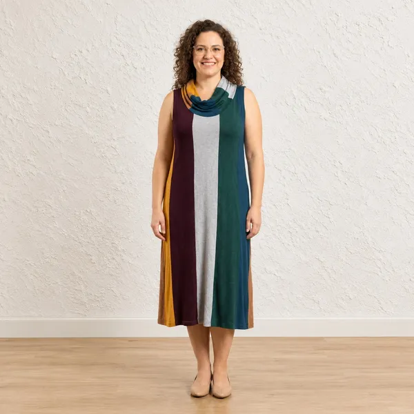 Vestido Collins gola boba