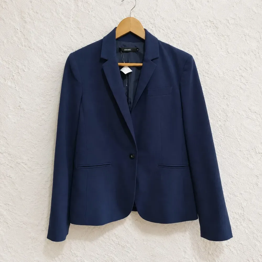 Blazer Amaro Feminino em Alfaiataria - Tam. 40