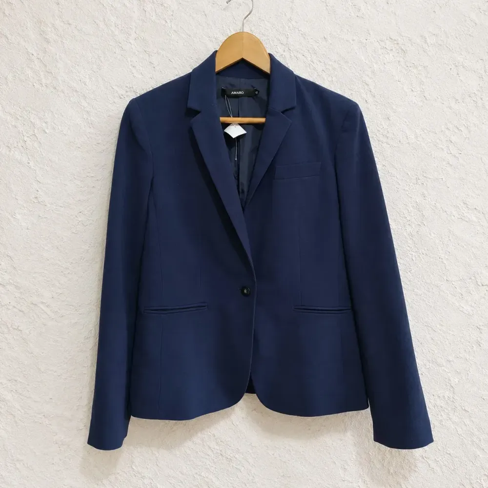 Blazer Amaro Feminino em Alfaiataria - Tam. 40