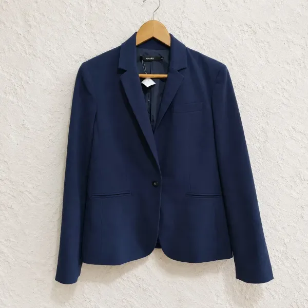 Blazer Amaro Feminino em Alfaiataria - Tam. 40