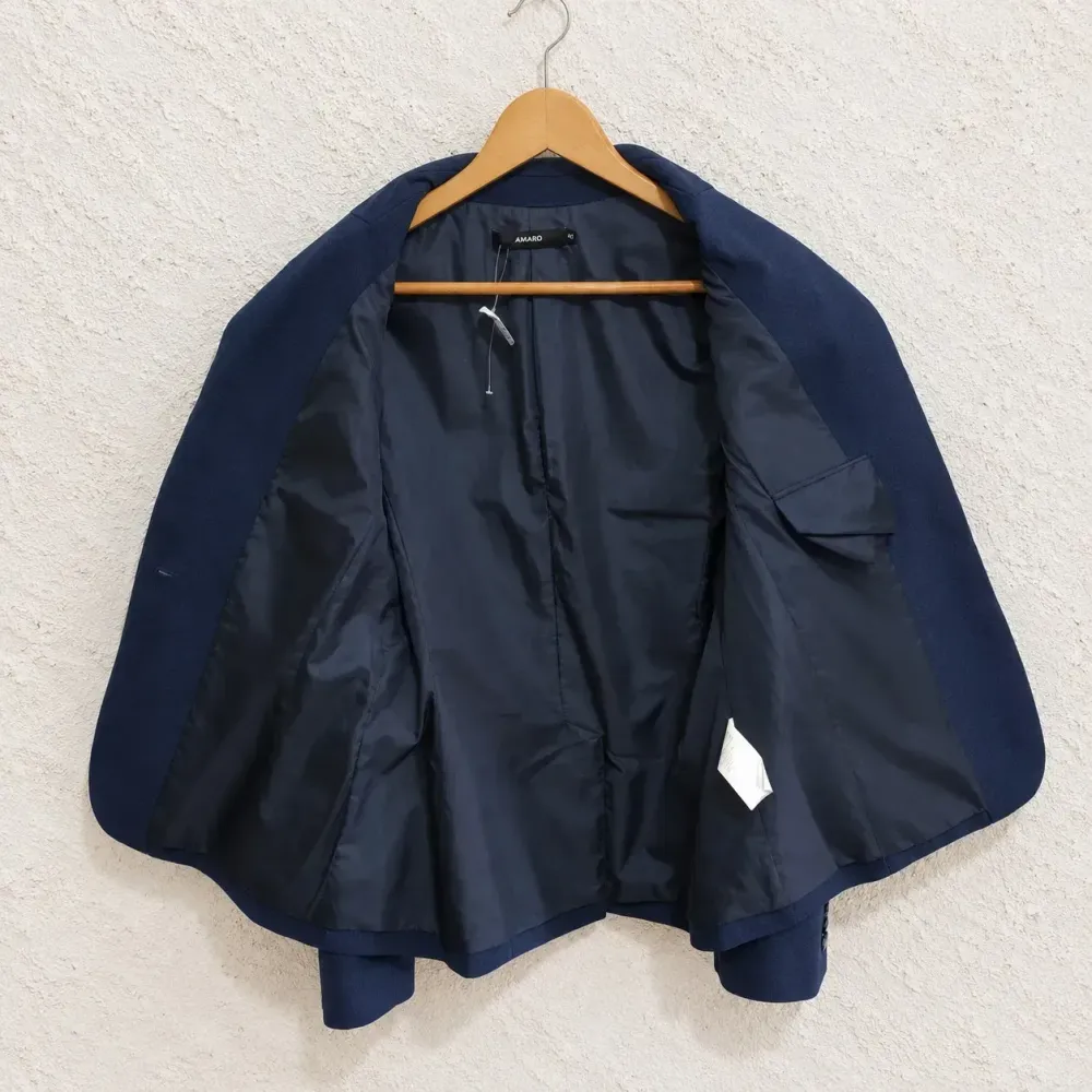 Blazer Amaro Feminino em Alfaiataria - Tam. 40