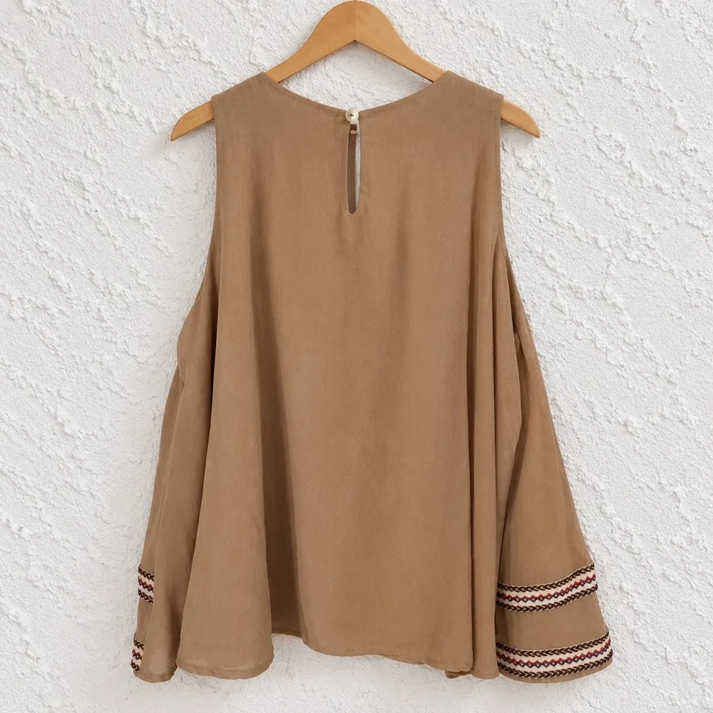 Blusa regata cropped oversize Egoiste nova