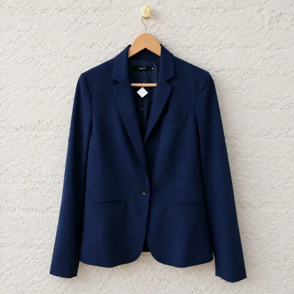 Blazer Amaro feminino em alfaiataria