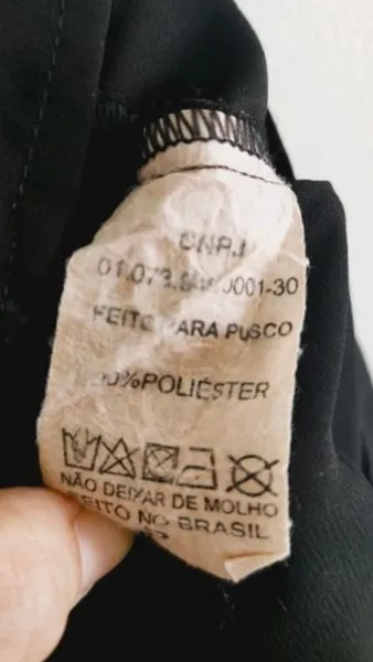 Blusa Pusco com leve transparência