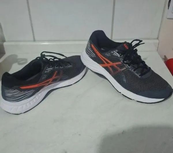 tênis asics original raiden 3 n44 seminovo confortável