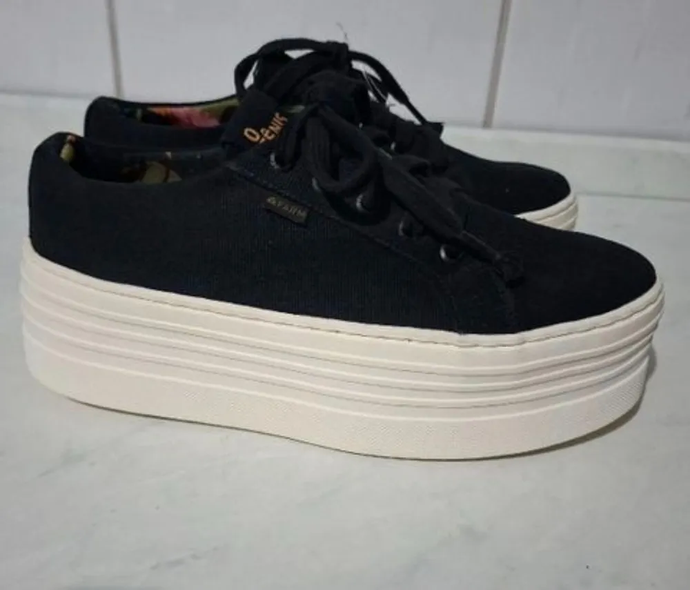 tênis farm sup básico plataforma seminovo n 38 39 conforto