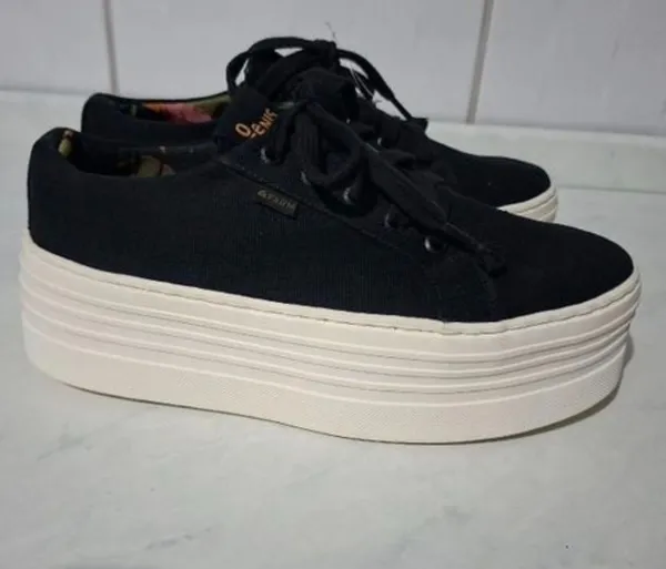 tênis farm sup básico plataforma seminovo n 38 39 conforto