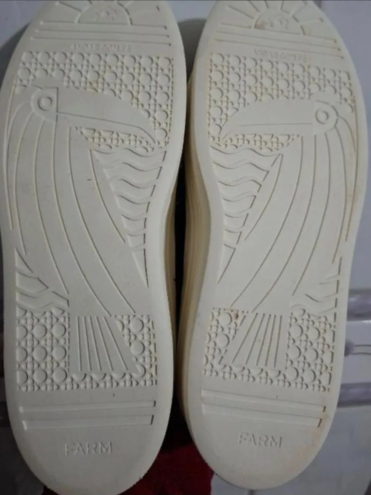 tênis farm sup básico plataforma seminovo n 38 39 conforto